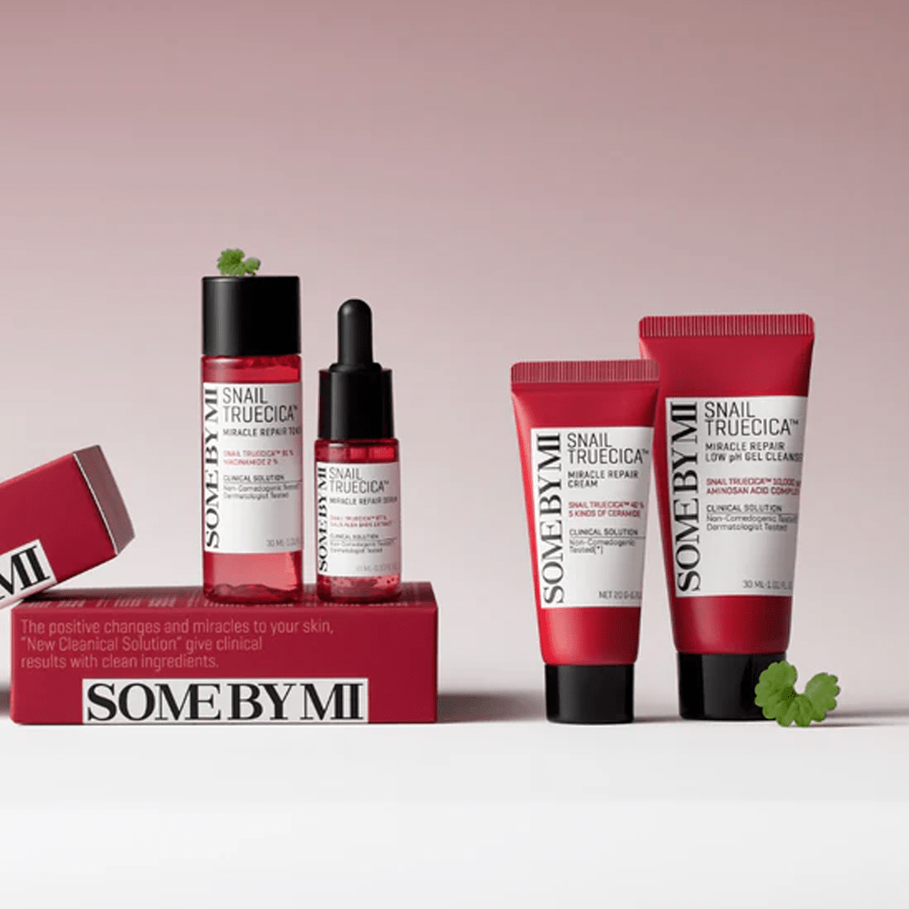 SOME BY MI, Snail Truecica Miracle Repair Starter Kit Rose Cosmetics
