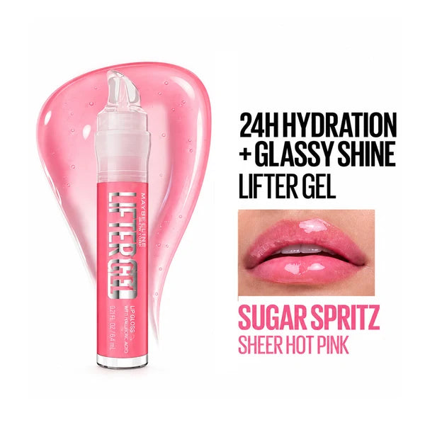 Maybelline Lifter Gloss (New-Version) โ Buy 1 Get 2 Free