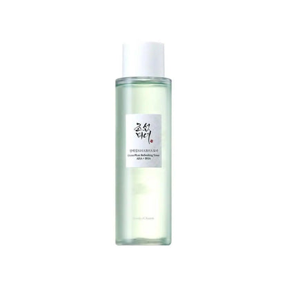 Green plum refreshing toner : AHA + BHA Rose Cosmetics
