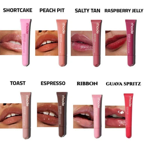 Rhode Glow Duo – Blush + Lip Gloss Rose Cosmetics