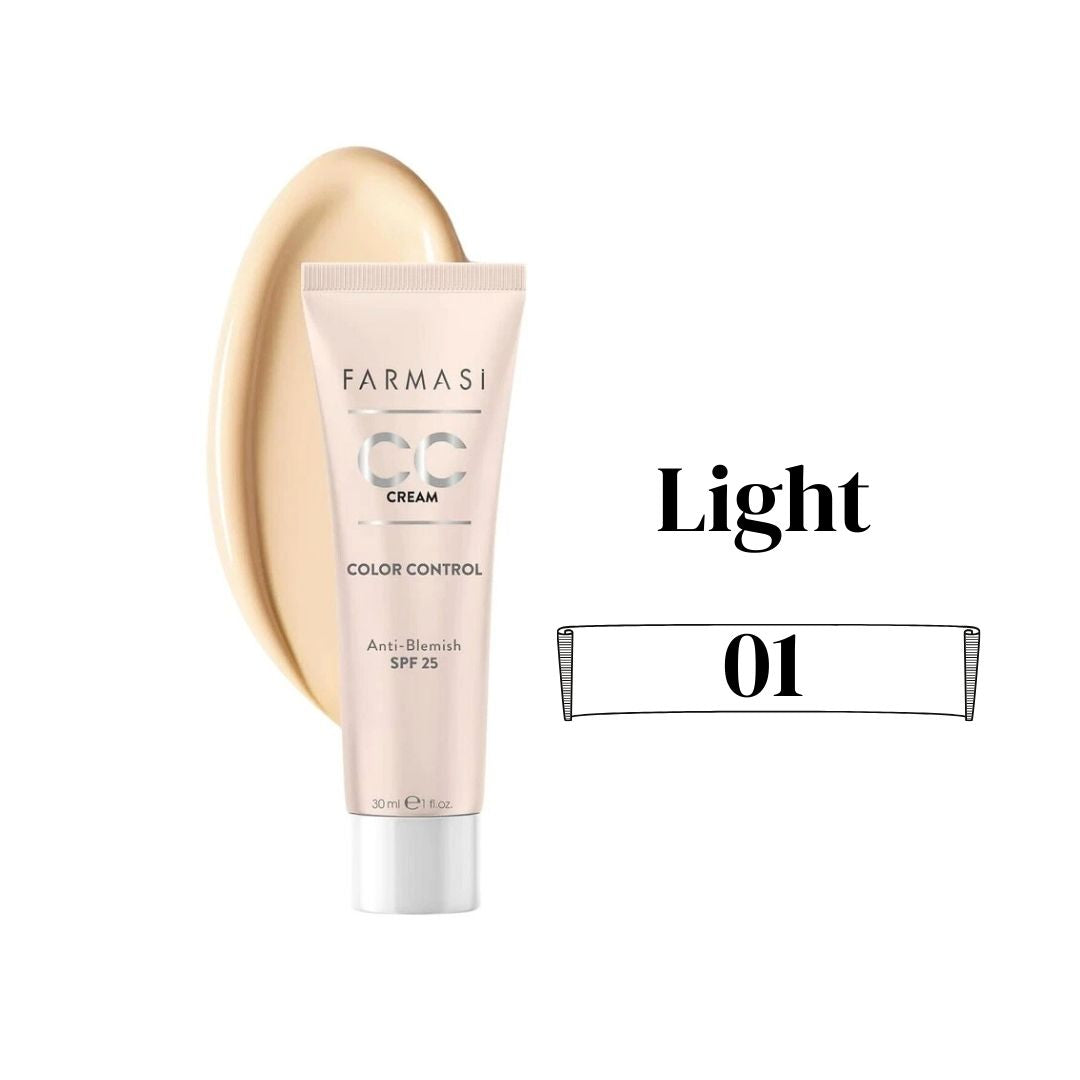 Farmasi CC Color Control Anti-Blemish SPF25 Rose Cosmetics