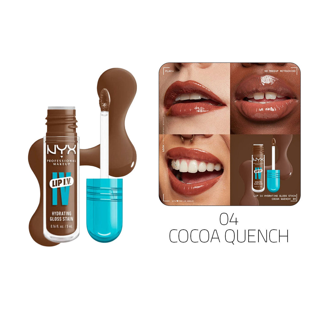 NYX Lip I.V. Hydrating Gloss Stain – Buy 1 Get 1 Free Rouge