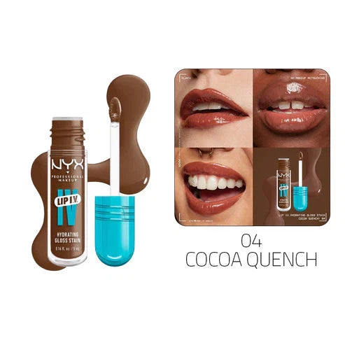 NYX Professional Makeup Lip I.V. Hydrating Gloss Stain Rouge