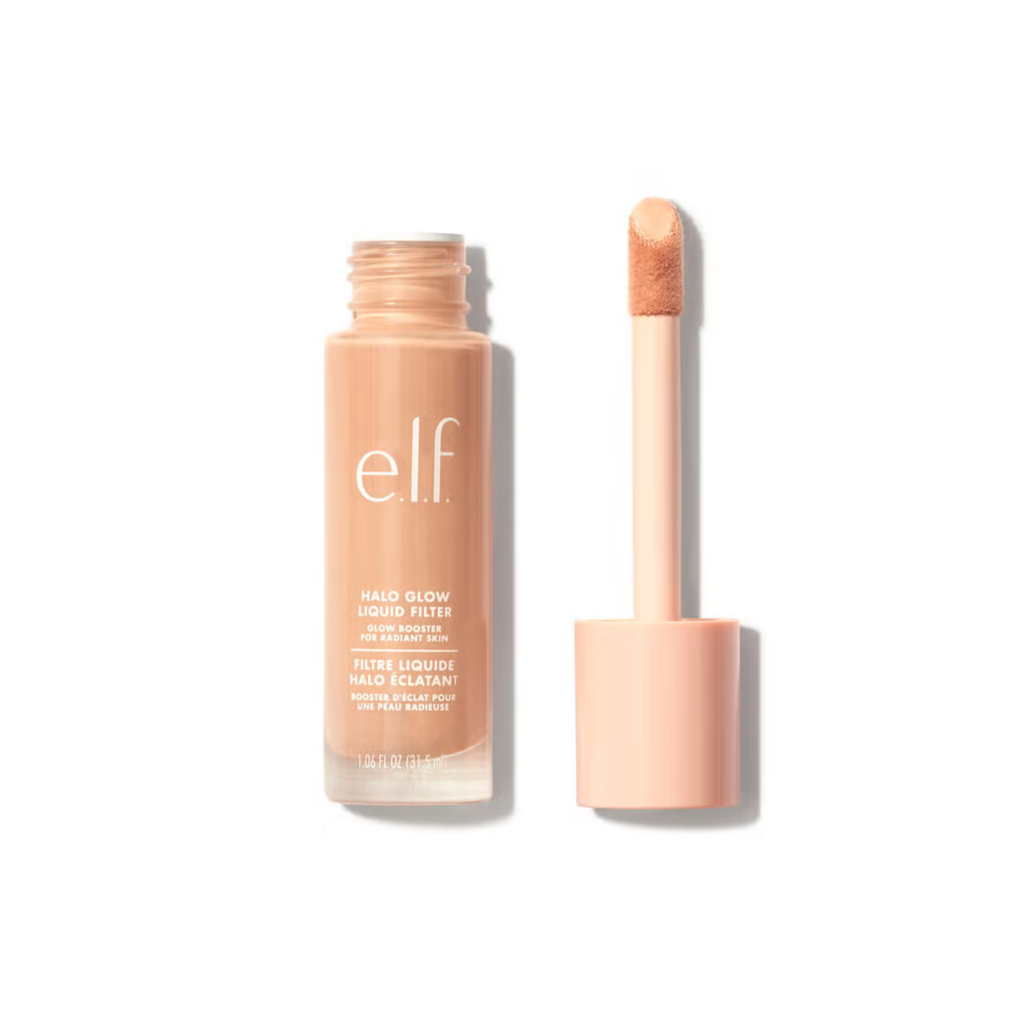 e.l.f Halo Glow liquid filter Rose Cosmetics