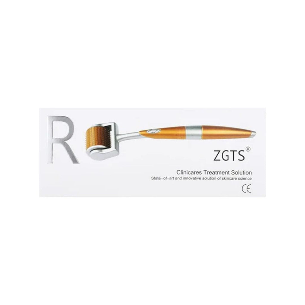ZGTS Derma Roller Professional Gold Titanium Rose Cosmetics
