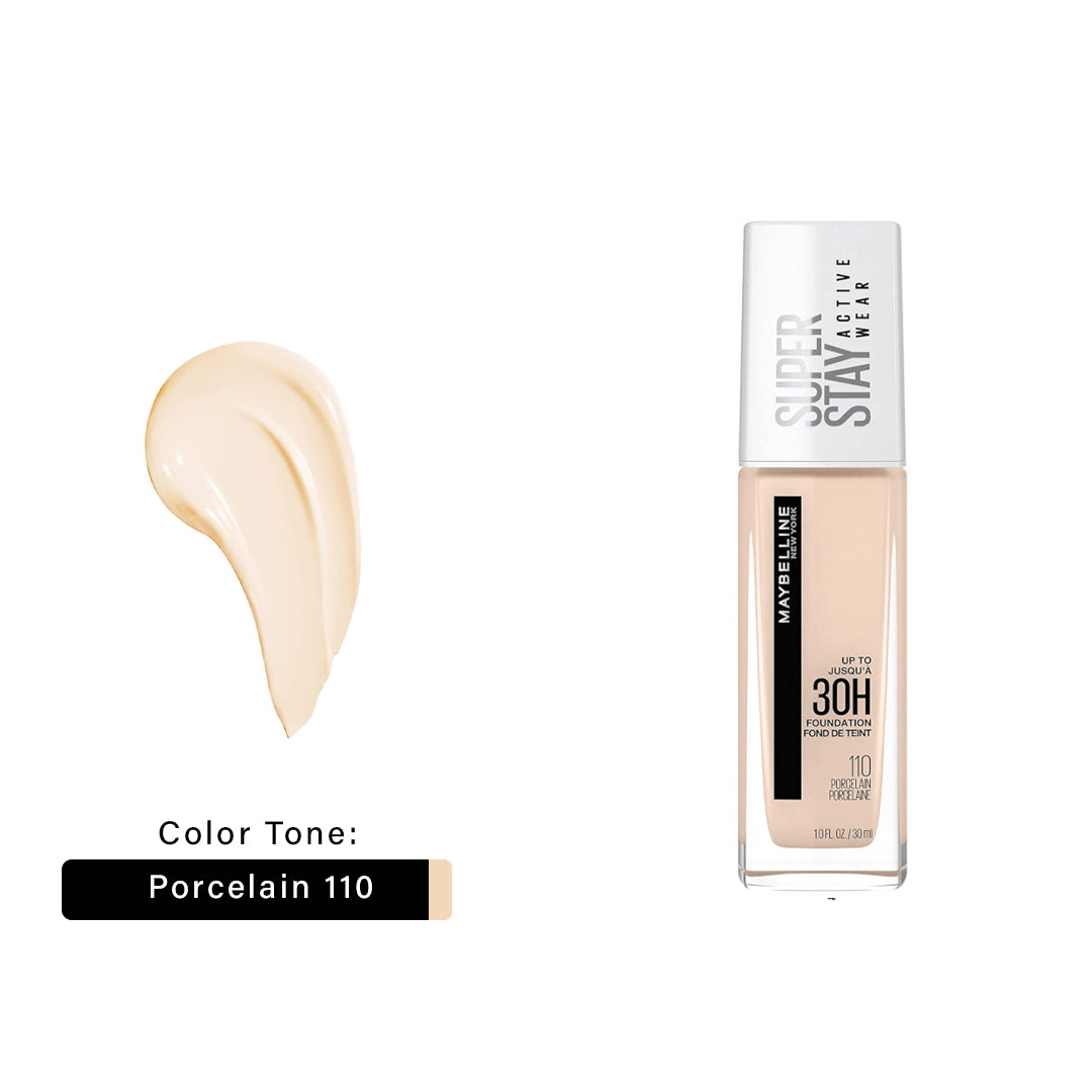 MAYBELLINE  Super stay Active Wear Foundation Jasmine Beauty