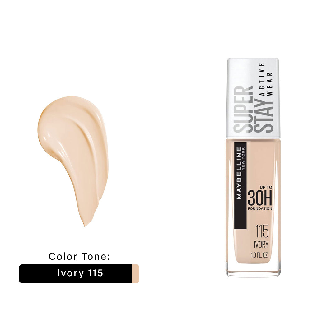 MAYBELLINE  Super stay Active Wear Foundation Jasmine Beauty