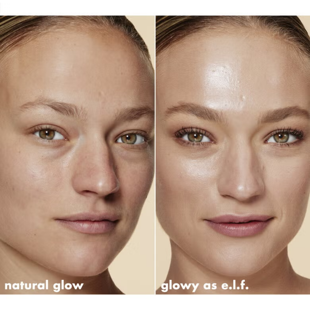 e.l.f Halo Glow liquid filter Rose Cosmetics
