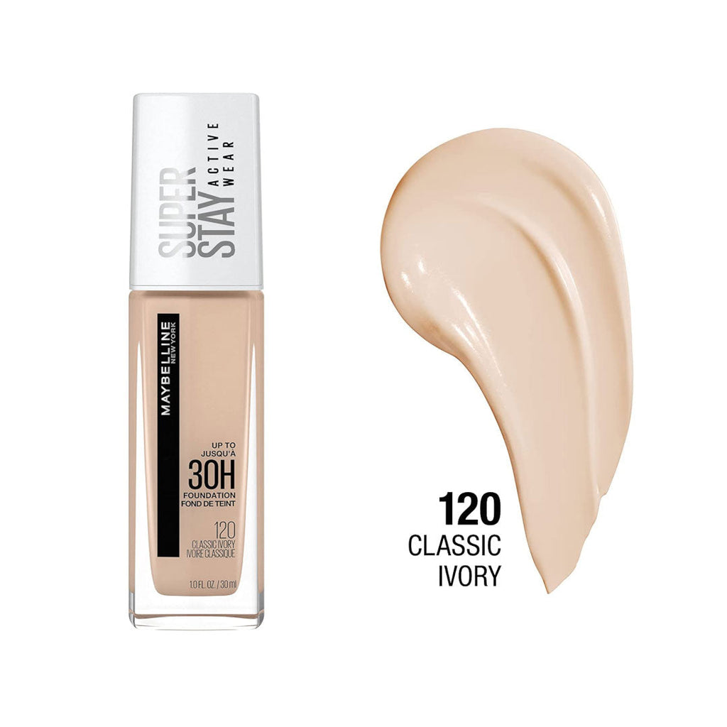 MAYBELLINE  Super stay Active Wear Foundation Jasmine Beauty