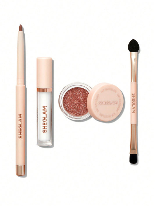 Sheglam Lip Dazzler Glitter Kit Rose Cosmetics