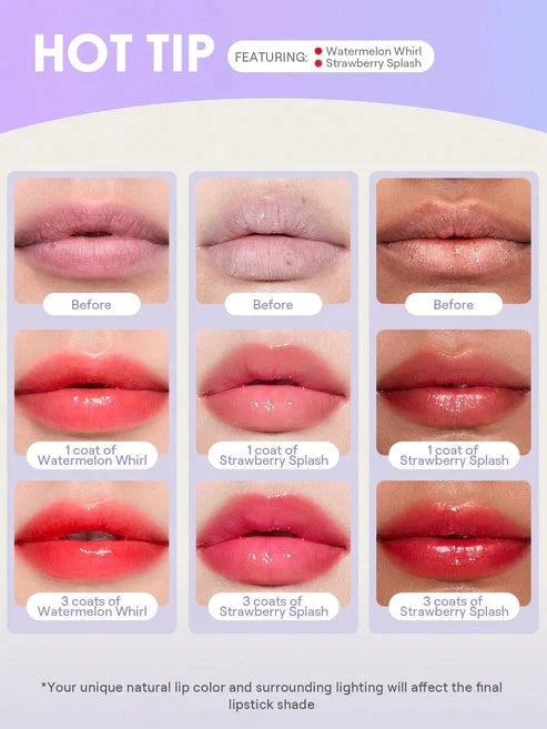 2 Pieces Offer - Hydra Jelly Pocket Lip Jam Rose Cosmetics