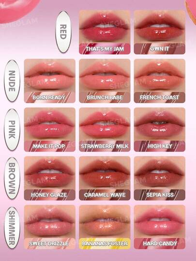 SHEGLAM lipgloss Buy 1 Get 1