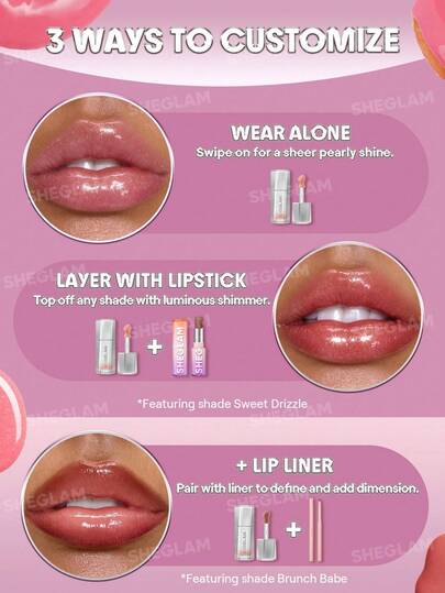 SHEGLAM lipgloss Buy 1 Get 1