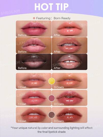 SHEGLAM lipgloss Buy 1 Get 1