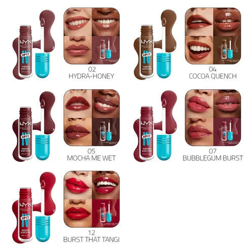 NYX Professional Makeup Lip I.V. Hydrating Gloss Stain Rouge