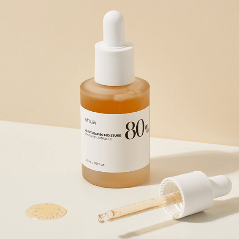 Anua Heartleaf 80% Moisture Soothing Ampoule Rose Cosmetics
