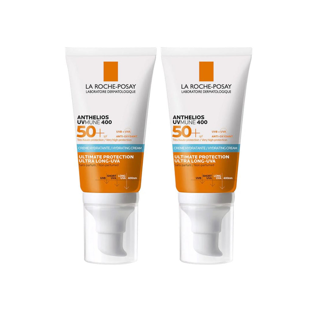 ( 2 pieces Offer ) La Roche-Posay Anthelios Shaka UVMUNE Oil Control Fluid SPF50+ 50Ml Rose Cosmetics