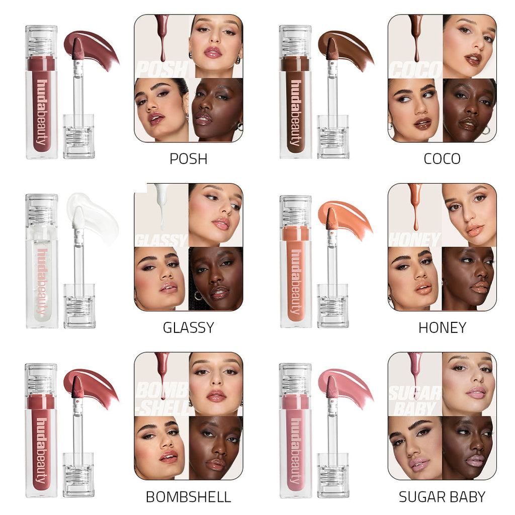 Huda Beauty Lip Gloss Rouge