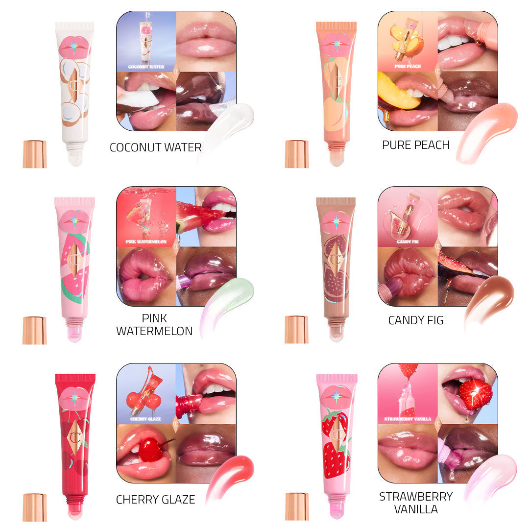 Charlotte Tilbury Juicylicious Lip Oil buy 1 get 1 Rouge