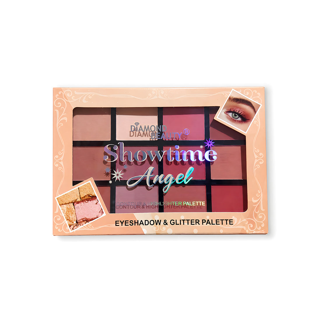 Diamond Beauty Showtime Angel Palette Rose Cosmetics