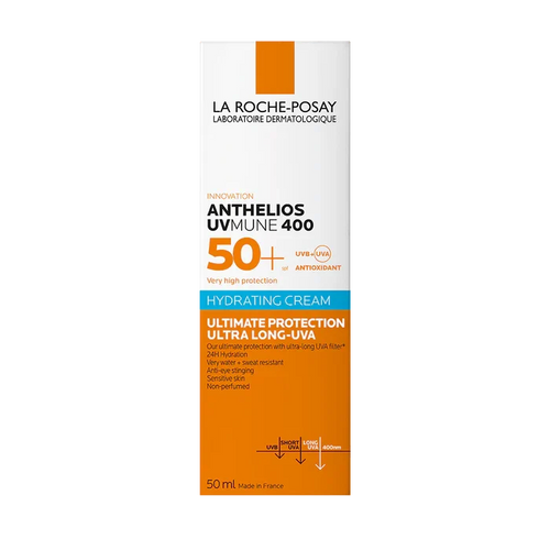 ( 2 pieces Offer ) La Roche-Posay Anthelios Shaka UVMUNE Oil Control Fluid SPF50+ 50Ml Rose Cosmetics