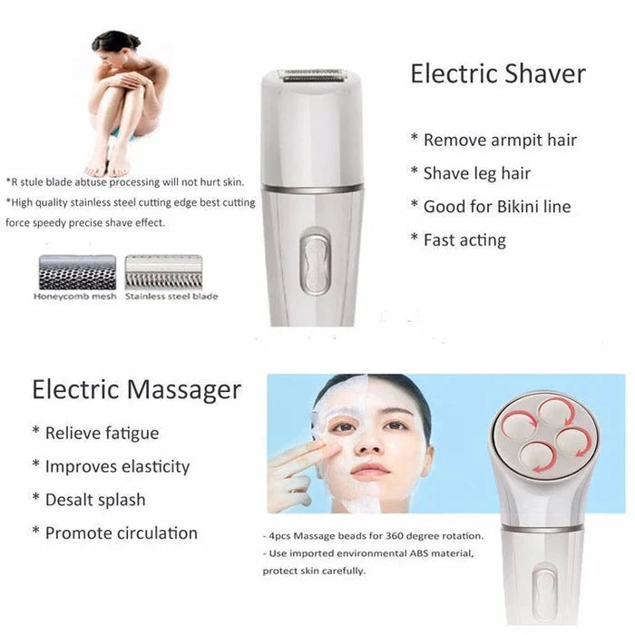 DSP Professional 5-in-1 personal care brush Rose Cosmetics