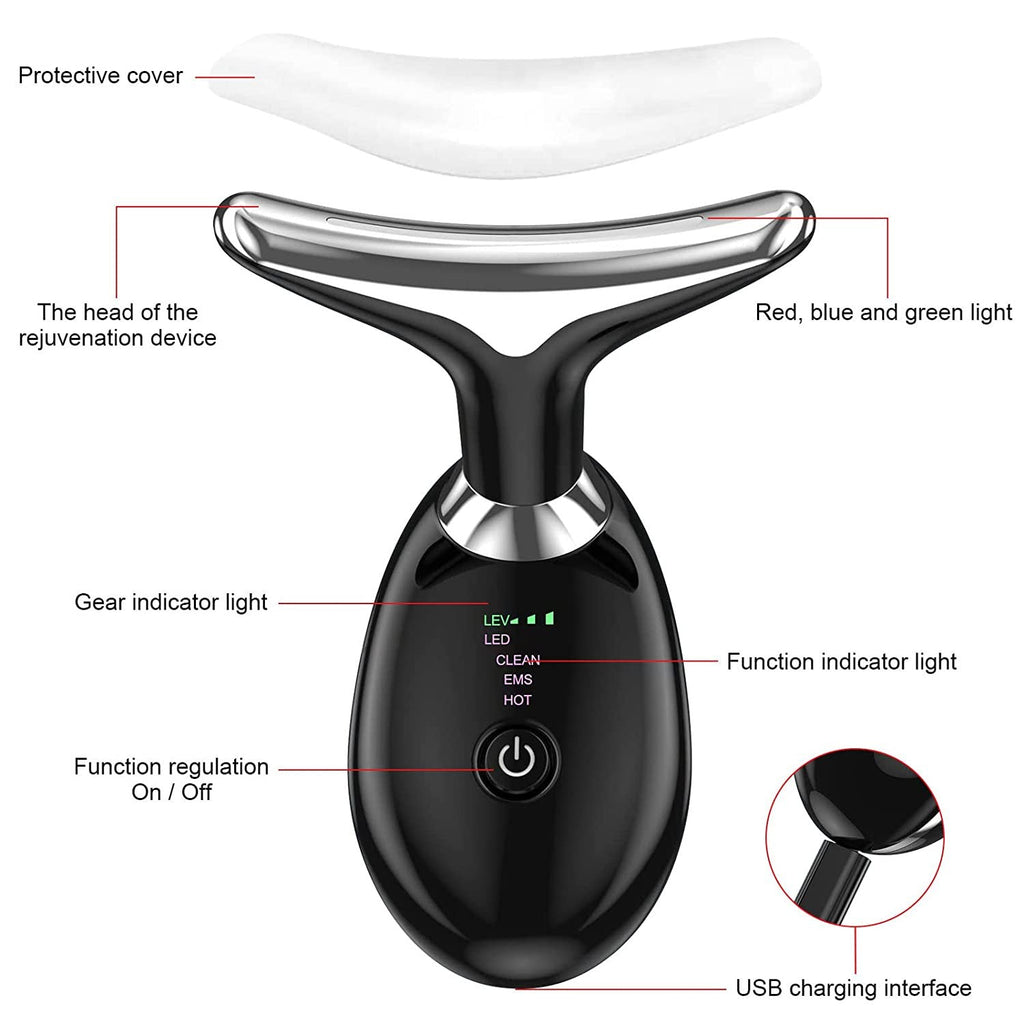 Facial and Neck Lifting Massager Rose Cosmetics