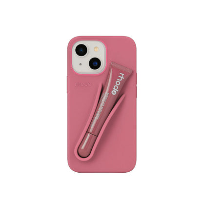 Rhode lip gloss + IPH 13 Case Rose Cosmetics
