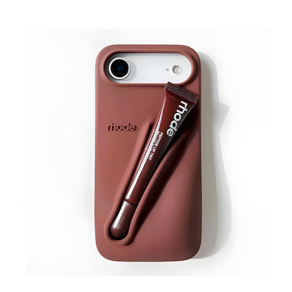 Rhode lip gloss + IPH 17 AIR Case Rose Cosmetics