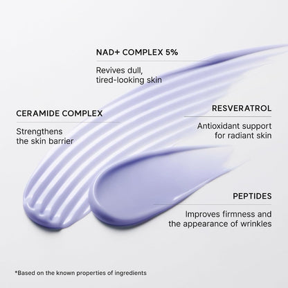 Arencia NAD+ Serum Booster with 5% NAD+ Complex & Resveratrol, Hydration & Barrier Support, 30 mL