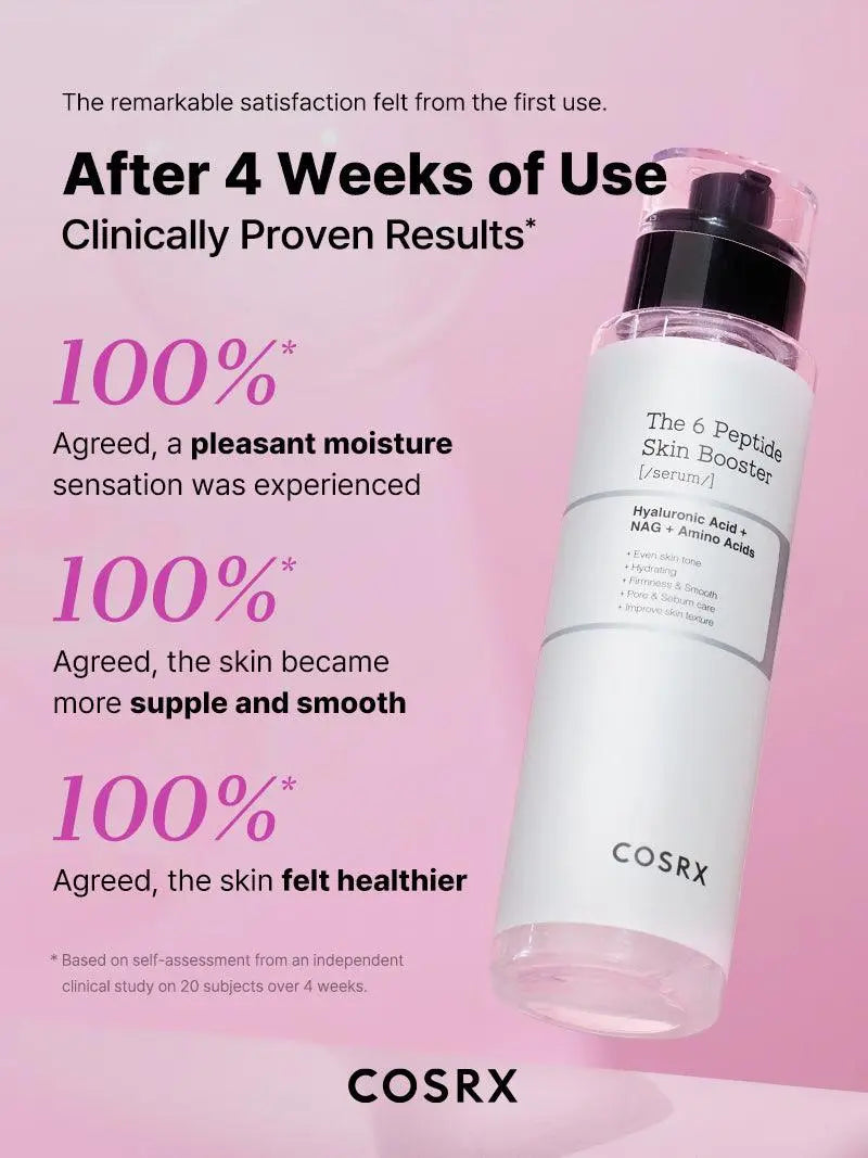 Cosrx The 6 Peptide Skin Booster serum Rose Cosmetics