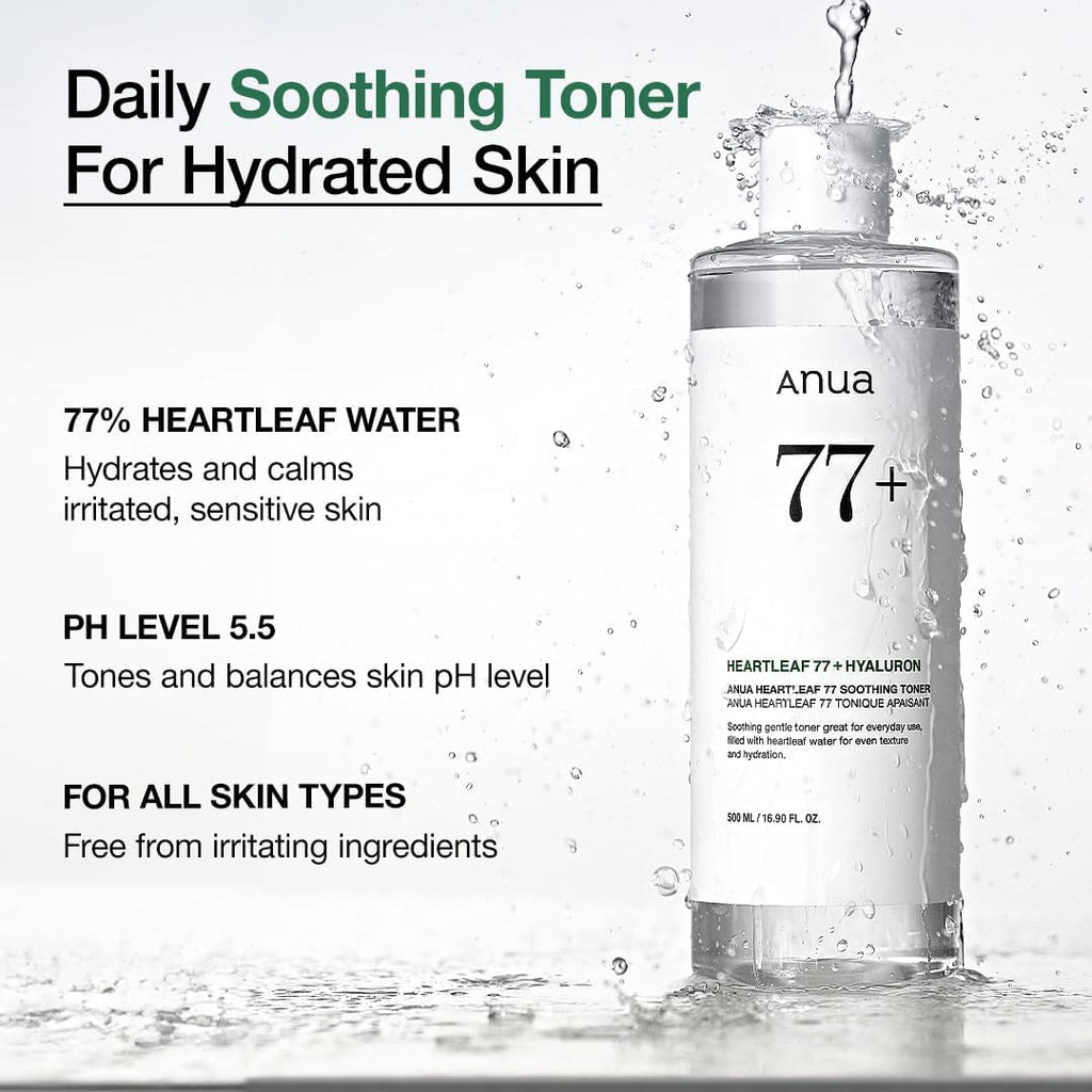 Anua Heartleaf 77% Soothing Toner Rose Cosmetics