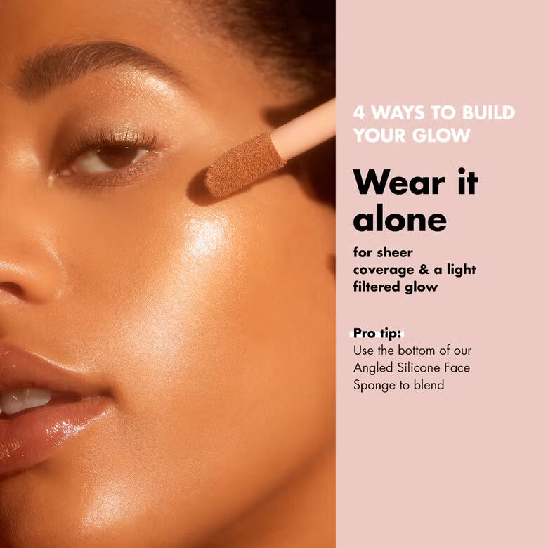 e.l.f Halo Glow liquid filter Rose Cosmetics