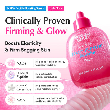Eqqualberry NAD+ Peptide Boosting Smoothie Serum 30ml