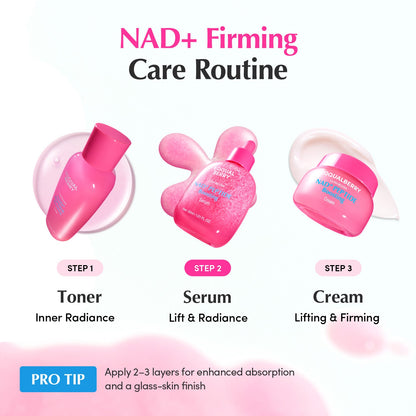 Eqqualberry NAD+ Peptide Boosting Smoothie Serum 30ml
