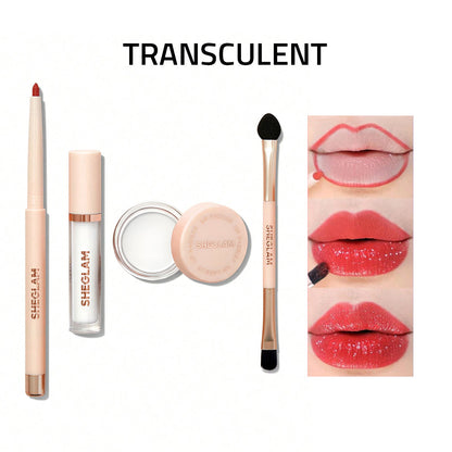 Sheglam Lip Dazzler Glitter Kit Rose Cosmetics
