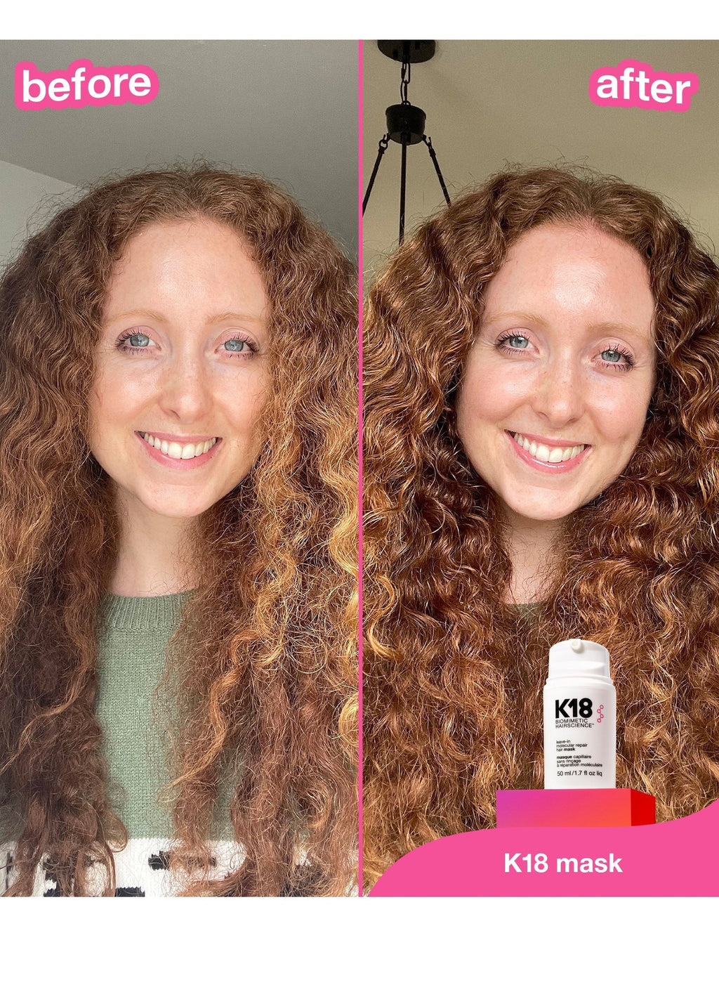 K18 Leave-In Molecular Repair Hair Mask 50ml – 70% OFF Rose Cosmetics