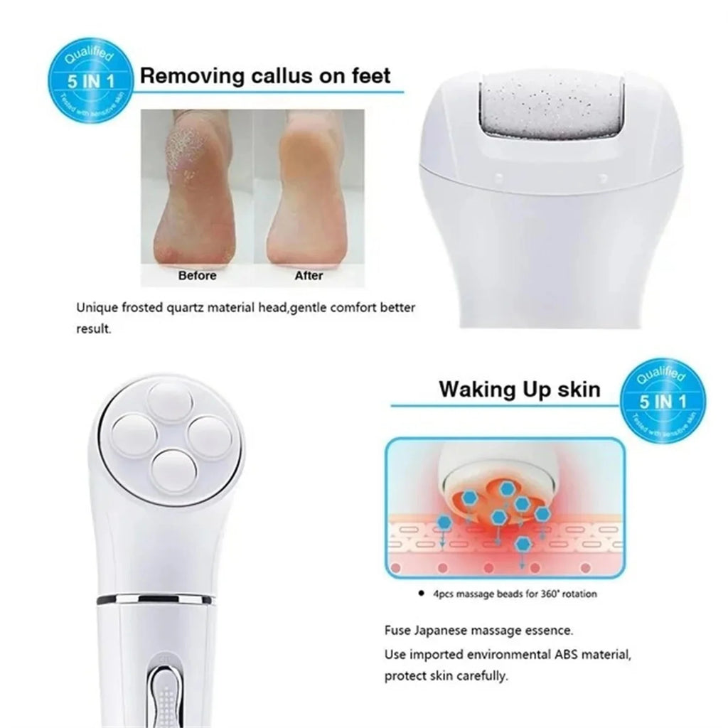 DSP Professional 5-in-1 personal care brush Rose Cosmetics