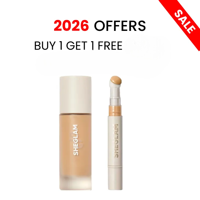 Foundation & Concealer Sheglam Buy 1 Get 1 Free