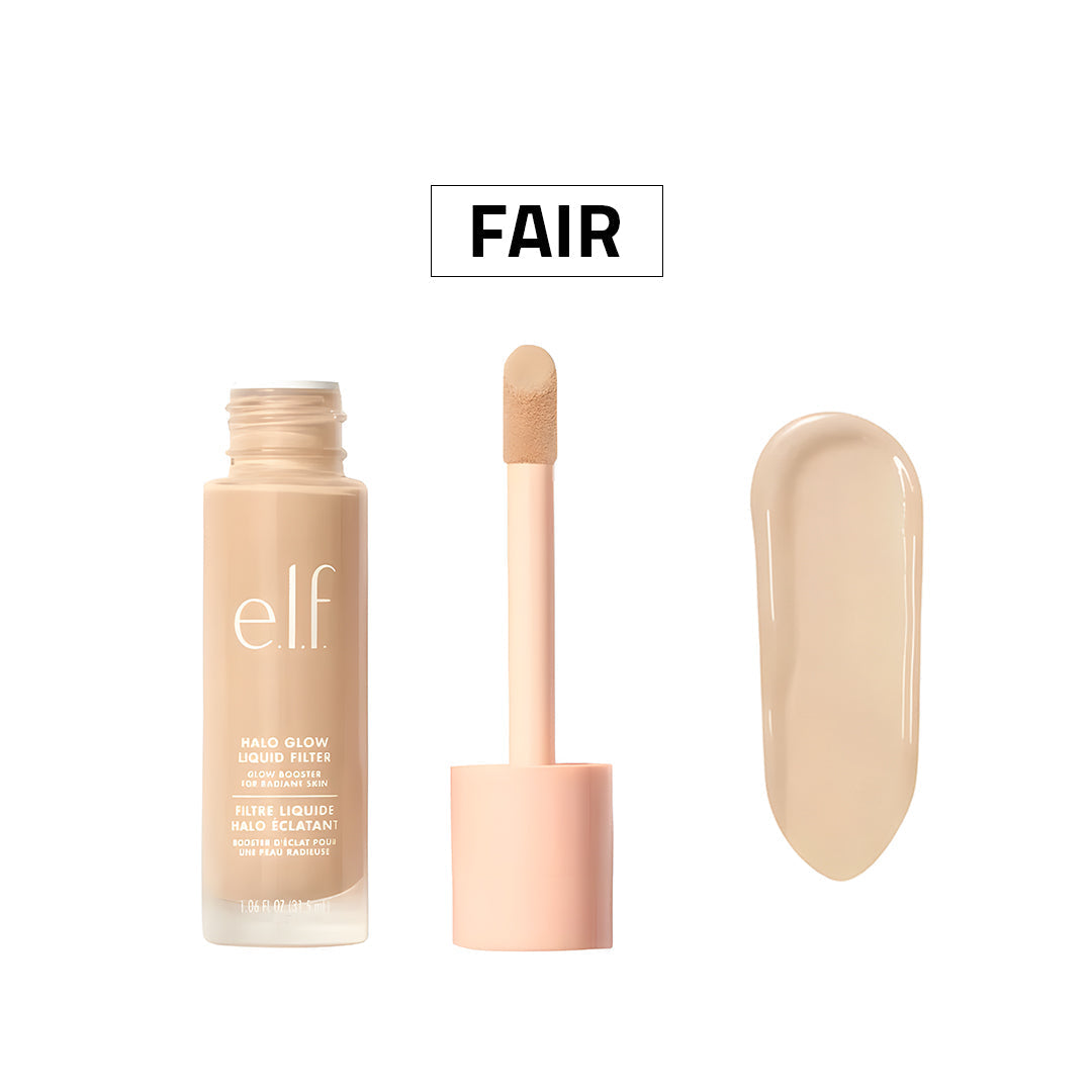 elf Halo Glow liquid filter Rose Cosmetics