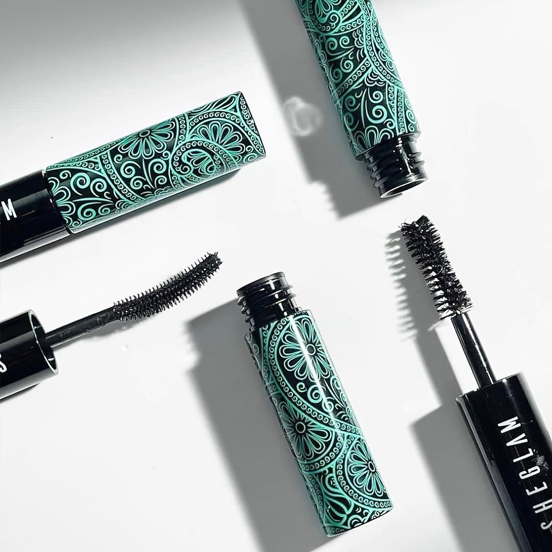 Sheglam All in one Volume & Length Mascara Waterproof + Free Lash Curler Jasmine Beauty