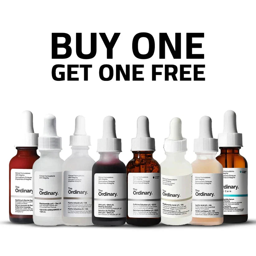 The Ordinary ( Buy 1 Get 1 Free ) Offer Rose Cosmetics