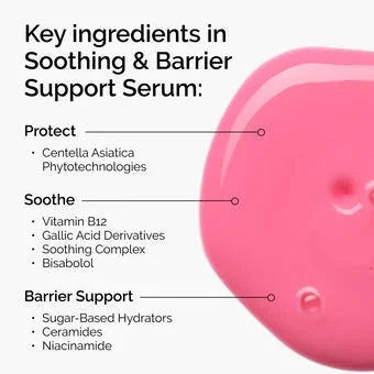 The Ordinary Soothing & Barrier Support Serum Rose Cosmetics