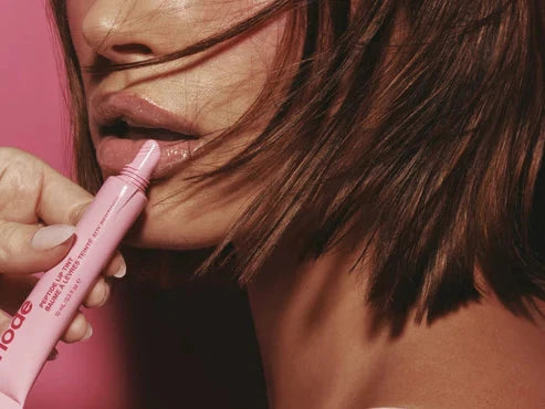 Rhode Glow Duo – Blush + Lip Gloss Rose Cosmetics