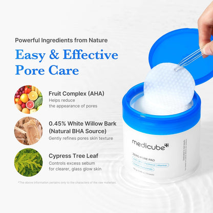 MEDICUBE Zero Pore Pad 2.0 155g (70pcs)