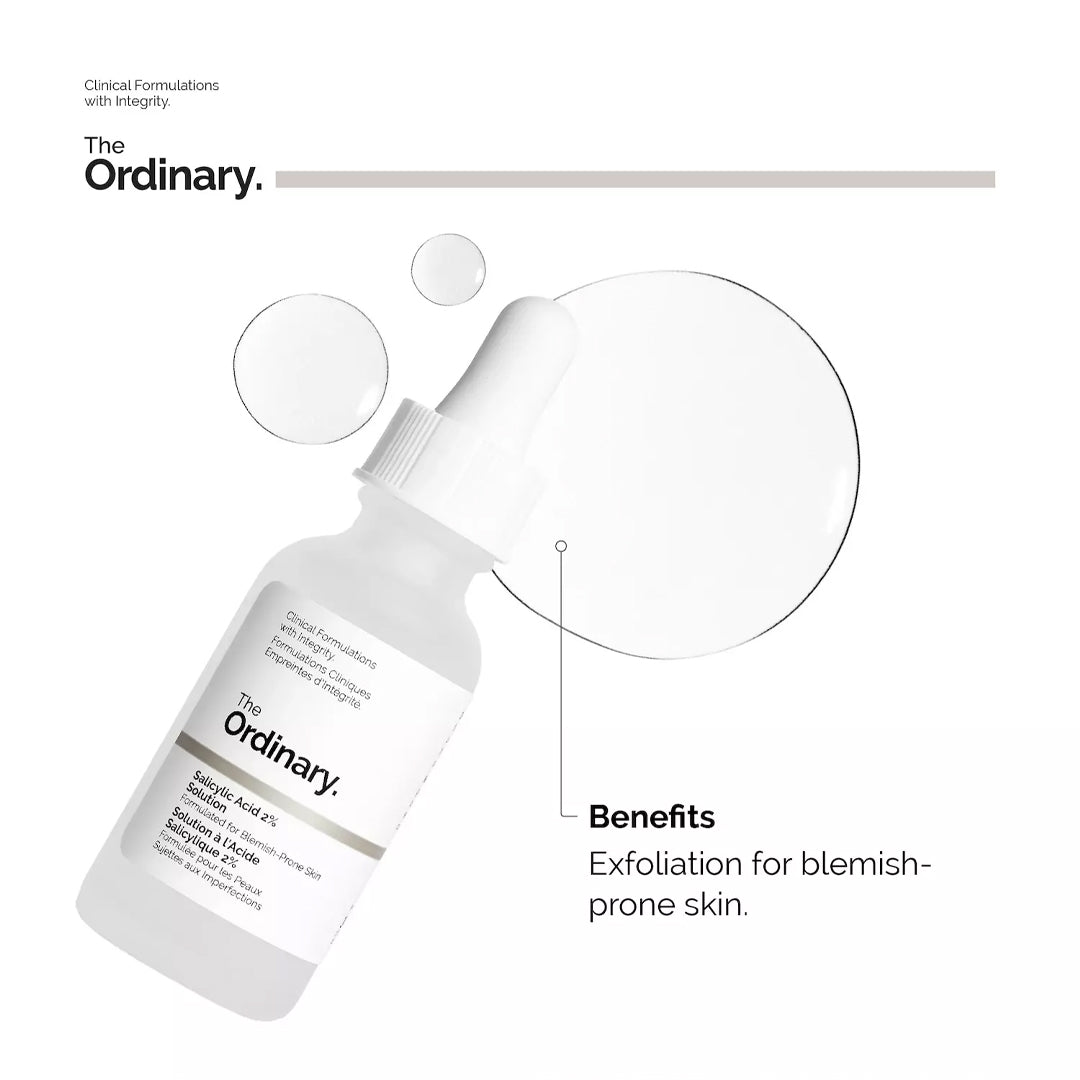 The Ordinary Salicylic Acid Solution Jasmine Beauty